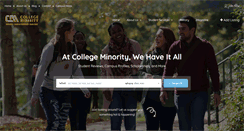 Desktop Screenshot of collegeminority.com